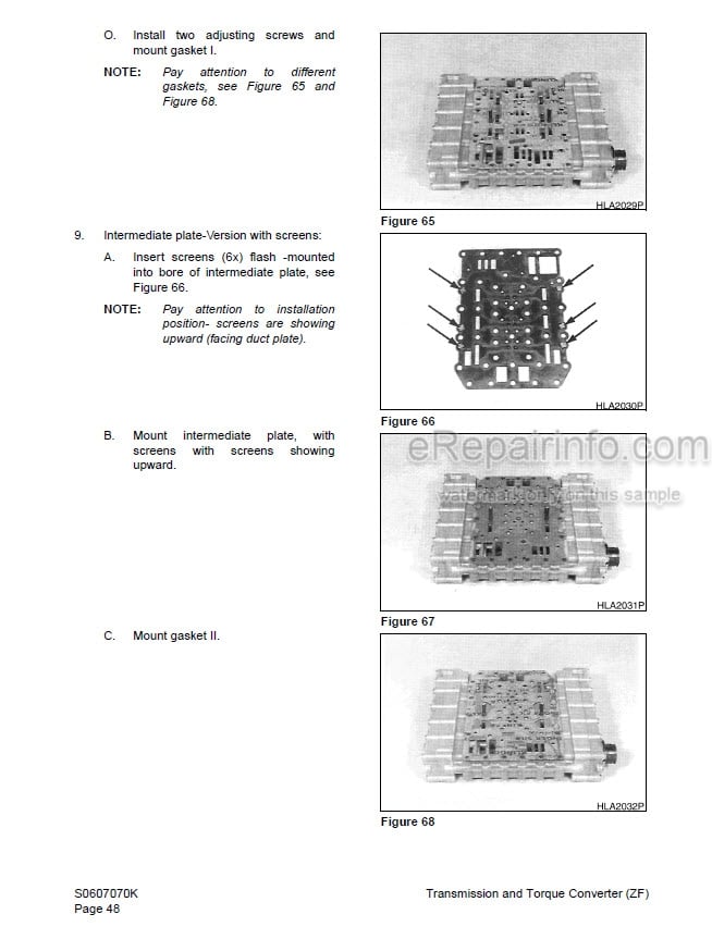 Photo 8 - Daewoo Mega 500-V Shop Manual Wheel Loader 023-00033E
