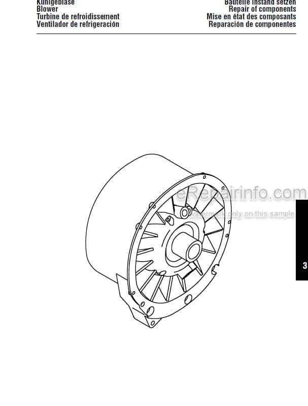 Photo 3 - Deutz 912 913 Workshop Manual Engine 02979763