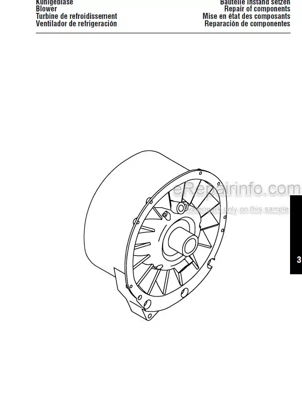 Photo 3 - Deutz 912 913 Workshop Manual Engine 02979763