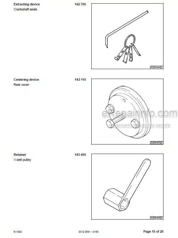 Photo 5 - Deutz 914 Workshop Manual Engine 03120441