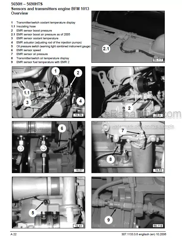 Photo 7 - Deutz Fahr Agrocompact F60 70F3 70F4 F80 F90 Workshop Manual Tractor 307.1069.3.6