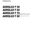 Photo 5 - Deutz Fahr Agrolux F50 F60 F70 F80 Workshop Manual Tractor 307.1114.3.6