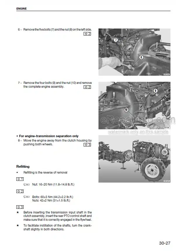 Photo 1 - Deutz Fahr Agrolux F50 F60 F70 F80 Workshop Manual Tractor 307.1114.3.6