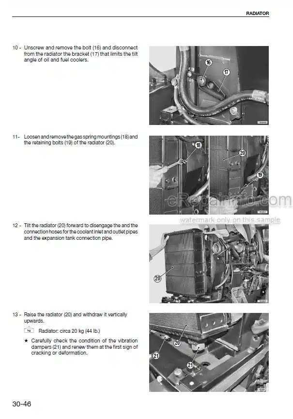 Photo 7 - Deutz Fahr 5650H  5660HTS 5670H  6570HTS 5680H 5690HTS Workshop Manual Combine 307.1133.3.6