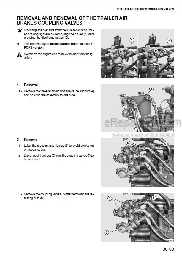 Photo 5 - Deutz Fahr Agrotron 210 235 265 Workshop Manual Tractor 307.1109.3.6