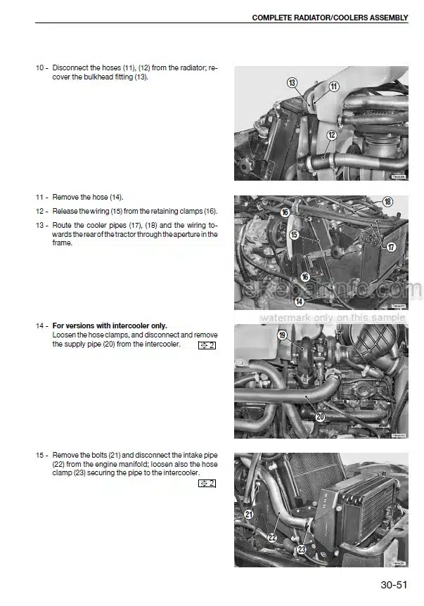 Photo 10 - Deutz Fahr Agrotron 80MK3 85MK3 90MK3 100MK3 105MK3 Workshop Manual Tractor 307.1100.3.6