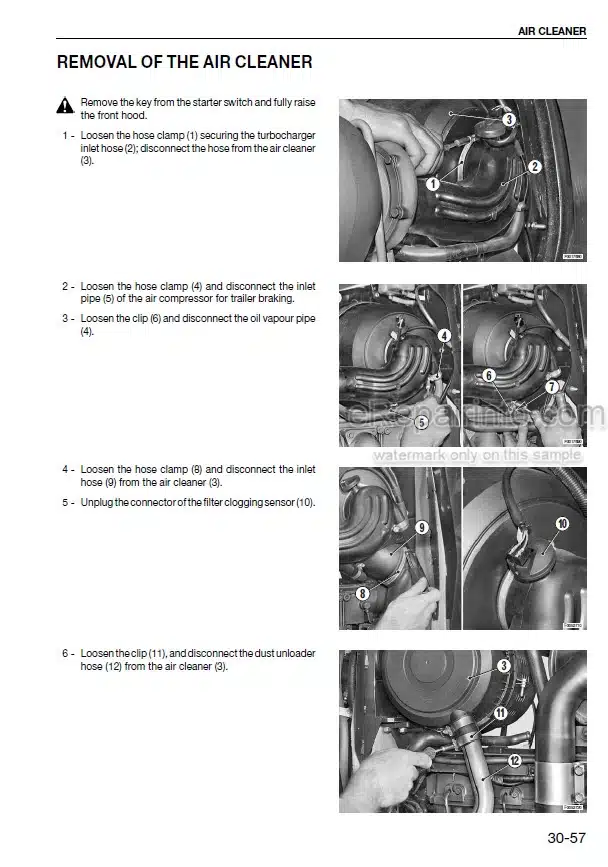 Photo 3 - Deutz Fahr Agrotron TTV1130-2000 TTV1145-2000 TTV1160-2000 Workshop Manual Tractor 307.1102.3.6