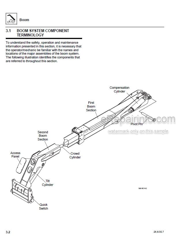 Photo 6 - Deutz Fahr Agrovector 26.6 30.7 Workshop Manual Telescopic Handler 307.1127.3.6