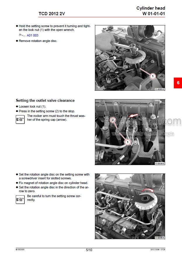 Photo 14 - Deutz TCD 2012 2V Workshop Manual Engine 03121977