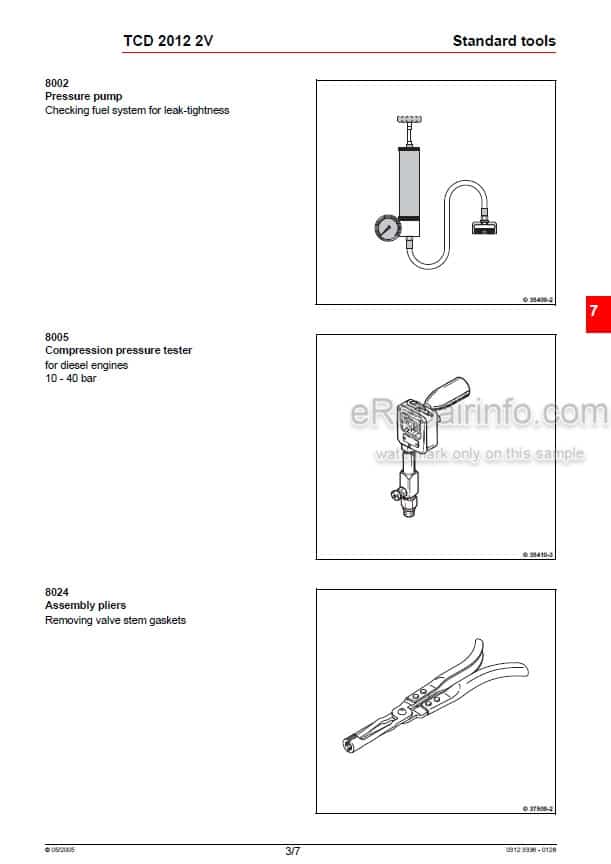 Photo 5 - Deutz TCD 2012 2V Workshop Manual Engine 03121977