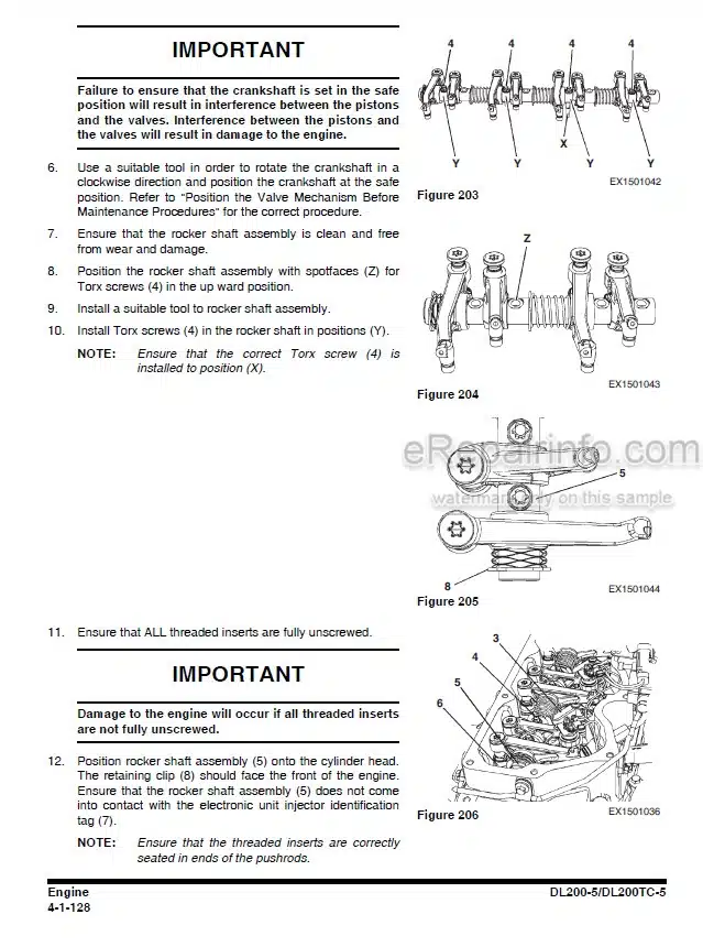 Photo 3 - Doosan DL200-5 DL200TC-5 Shop Manual Wheel Loader 950106-01249E