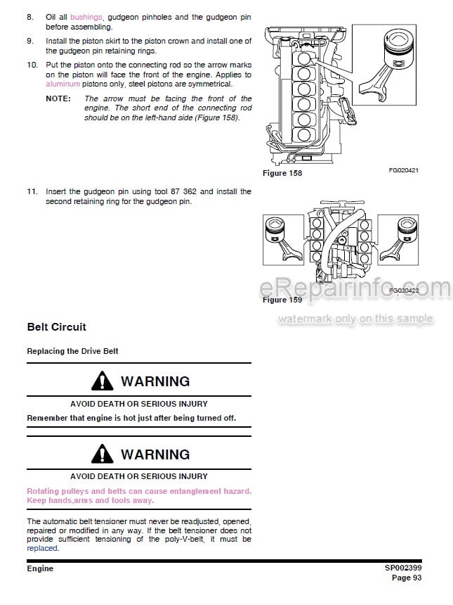 Photo 3 - Doosan DL450-3 Shop Manual Wheel Loader 950106-00414E