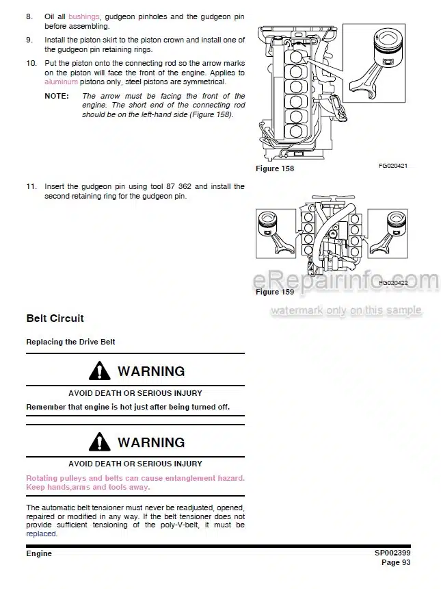 Photo 3 - Doosan DL450-3 Shop Manual Wheel Loader 950106-00414E