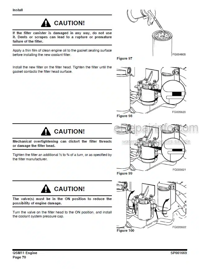 Photo 3 - Doosan DL450 Shop Manual Wheel Loader K1039661E