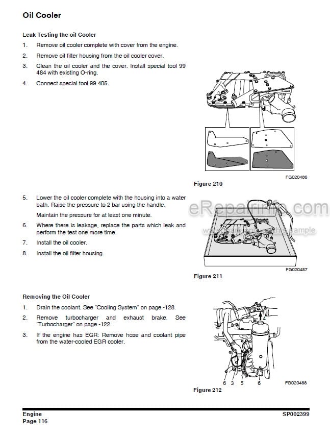 Photo 4 - Doosan DL550-3 Shop Manual Wheel Loader 950106-00434E
