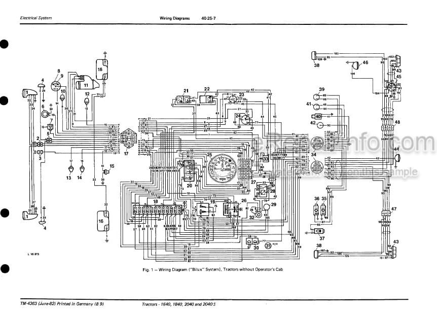 Photo 5 - John Deere 1640 1840 2040 2040S Technical Service Repair Manual Tractor TM4363
