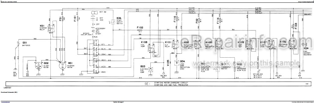 Photo 5 - John Deere 6100 6200 6300 6400 Operation And Tests Service Early Tractor Electric Diagnostic TM4487elec