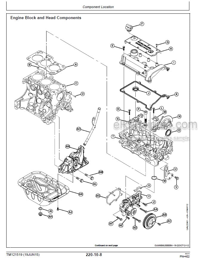 Photo 6 - John Deere XUV 825I S4 Gator Technical Manual Utility Vehicle TM121519