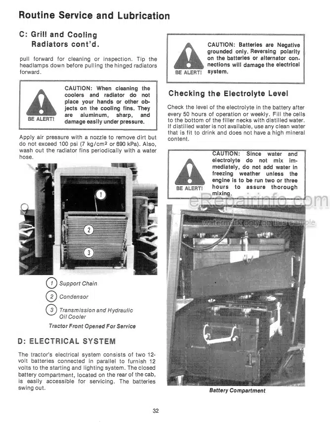 Photo 11 - Versatile 700 Series 2 Operators Manual 4WD Tractor 42070020