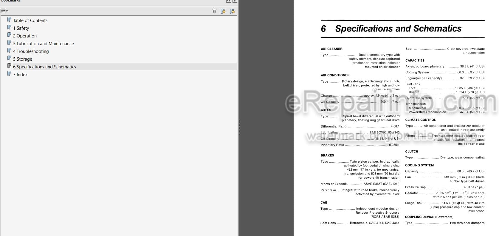 Photo 3 - Versatile 936 956 976 Operators Manual Tractor