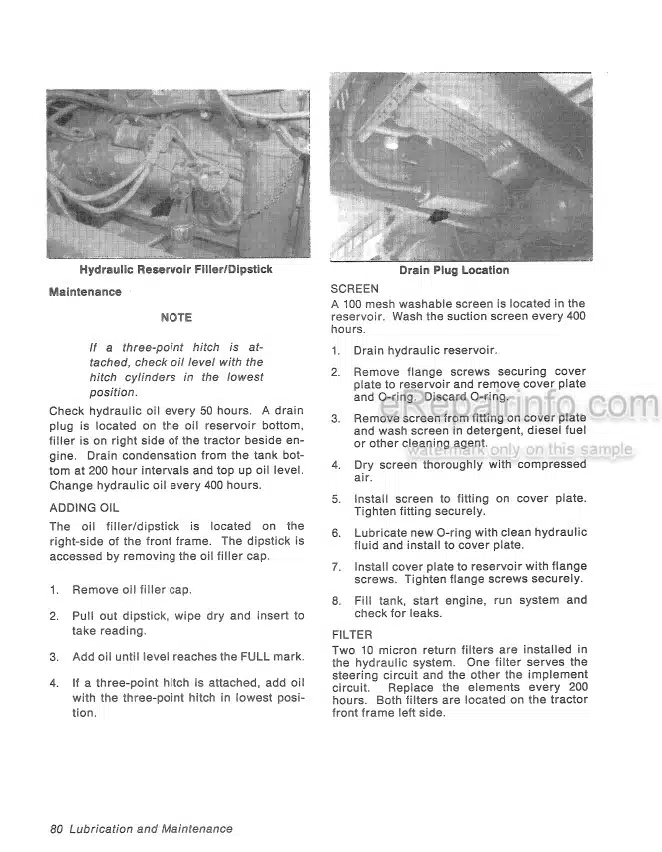 Photo 7 - Versatile 936 956 976 Operators Manual Tractor