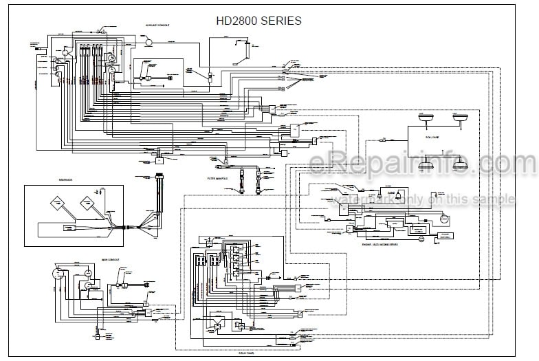 Photo 6 - ASV 2800 2810 Posi Track Operators Service Parts Manual Loader 0308-382