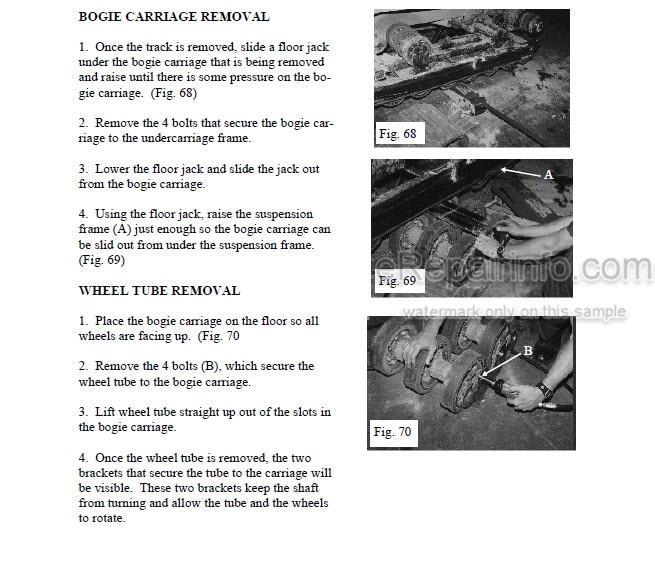 Photo 10 - ASV 4810 Posi Track Operator Service Parts Manual Loader 0310-657