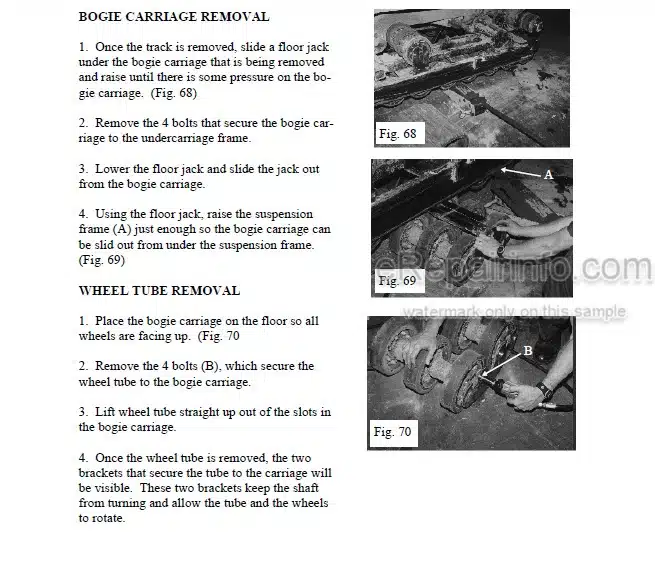 Photo 4 - ASV 4810 Posi Track Operator Service Parts Manual Loader 0310-657