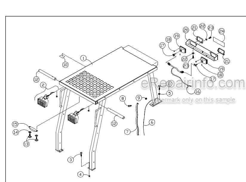 Photo 3 - ASV HD4500 HD4520 Posi Track Operator Service Parts Manual Loader 0401-707