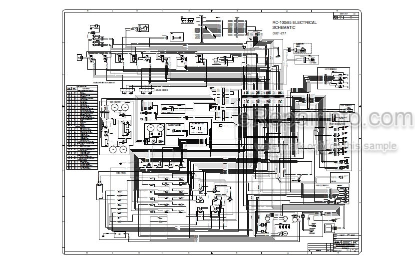 Photo 7 - ASV RC85 RC100 Posi Track Service Parts Operation Maintenance Manual Compact Track Loader 2015-041