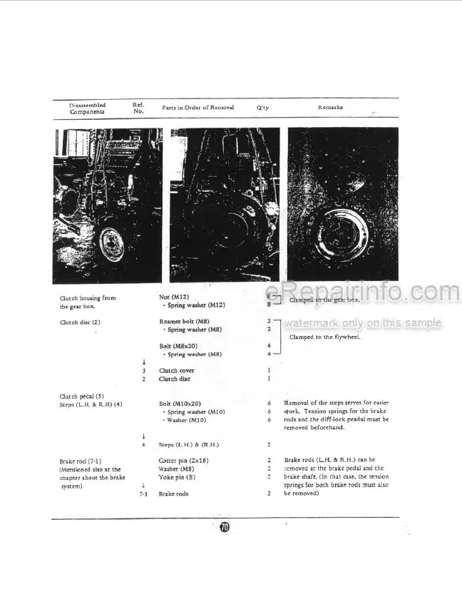 Photo 7 - Bolens Dura Track Master Service And Parts Manuals