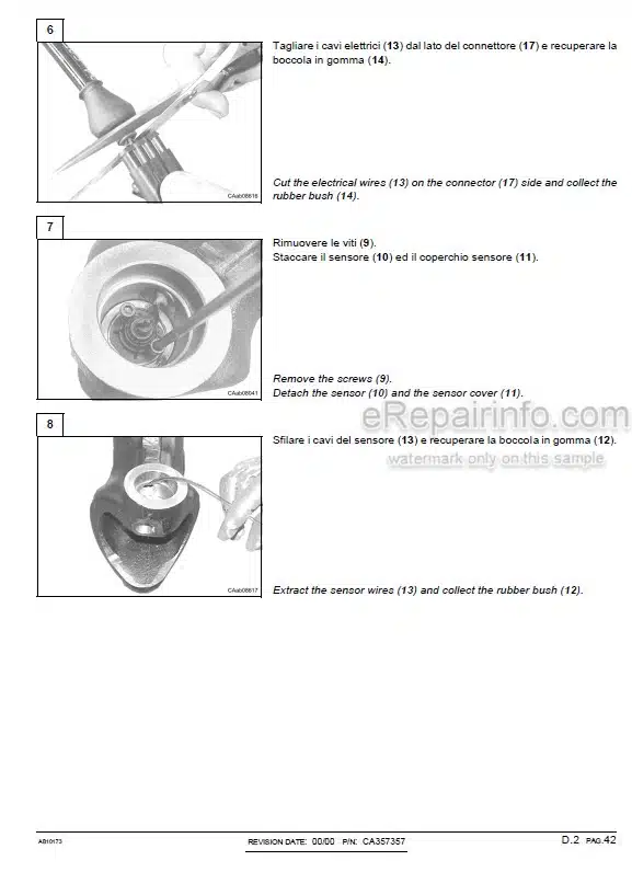 Photo 7 - Carraro 20.22 Repair Manual Front  Axle AB10172