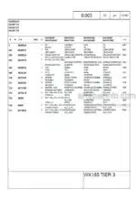 Photo 5 - Case WX185 Tier 3 Parts Catalog Wheel Excavator