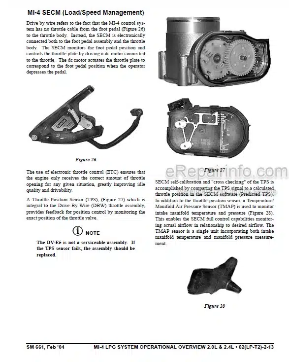 Photo 14 - Clark C15-33 C15-35 D L G C15-32C L G Service Manual Forklift SM661