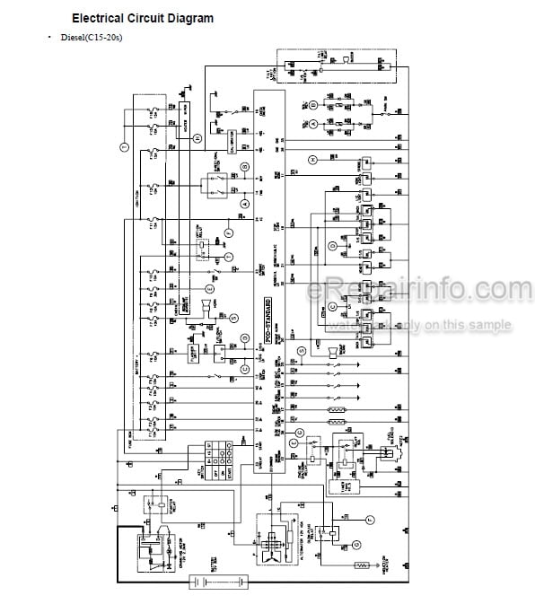 Photo 6 - Clark C15-33 C15-35 D L G C15-32C L G Service Manual Forklift SM661