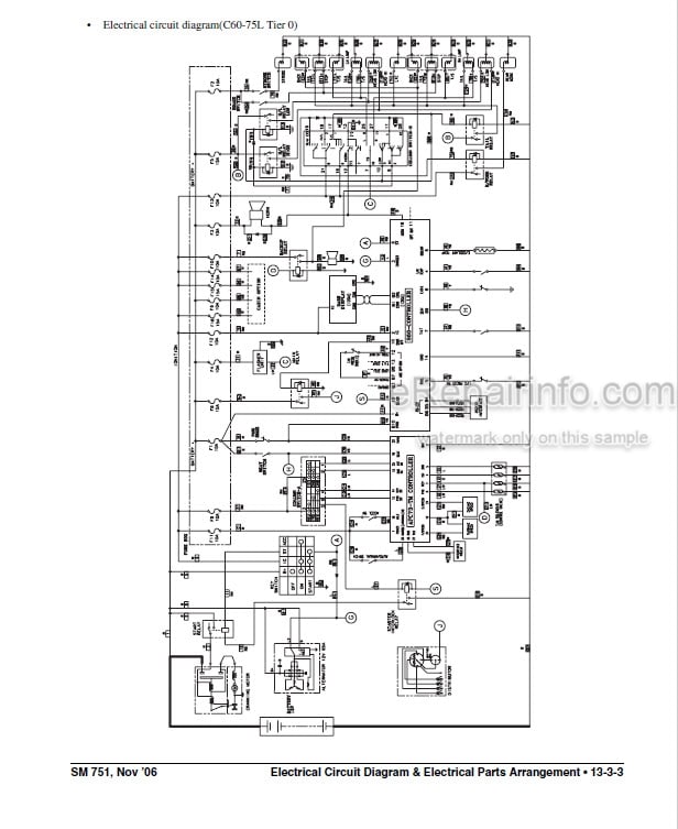 Photo 6 - Clark C60-80D C60-75L Service Manual Forklift SM751