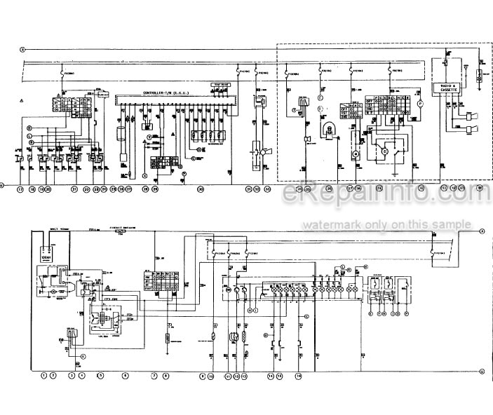 Photo 5 - Clark CMP40 CMP45 CMP50S Service Manual Forklift SM648
