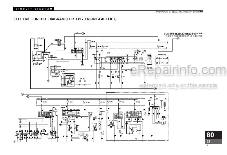 Photo 6 - Clark CPM15-20SD CMP15-20SL Service Manual Forklift SM710