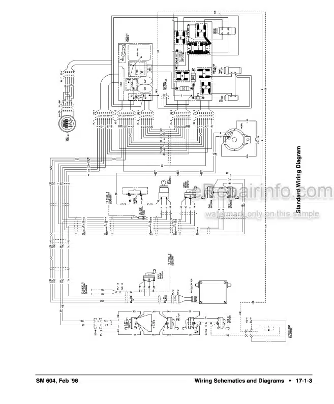Photo 5 - Clark EC500 60B EC500 80B Service Manual Forklift SM604