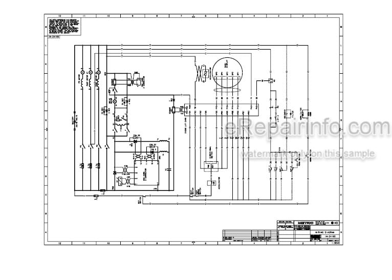 Photo 5 - Clark EC90 EC120 Service Manual Forklift SM646