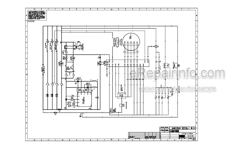 Photo 5 - Clark EC90 EC120 Service Manual Forklift SM646