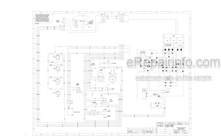 Photo 6 - Clark ECG20-32 Genesis Series Service Manual Forklift Truck SM615