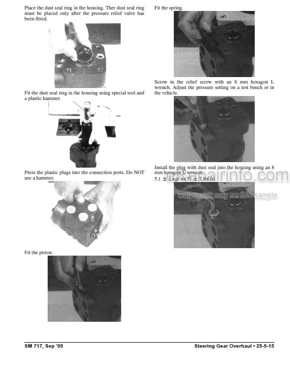 Photo 3 - Clark ECX20-32 EPX20-30 Service Manual Forklift SM717