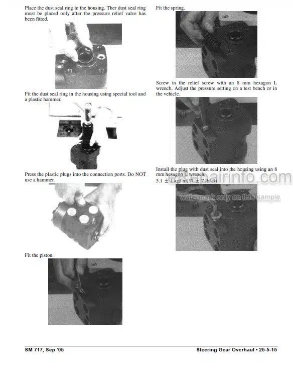 Photo 3 - Clark ECX20-32 EPX20-30 Service Manual Forklift SM717