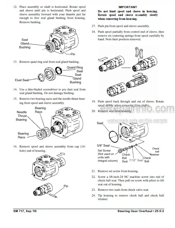 Photo 14 - Clark ECX20-32 EPX20-30 Service Manual Forklift SM717