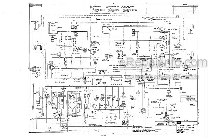 Photo 3 - Clark GPH50 GPH60 GPH70 GPH75 DPH50 DPH60 DPH75 Service Manual Forklift SM591