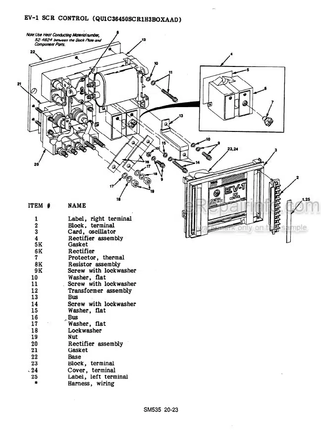 Photo 6 - Clark NP15 NP20 NP12D Service Manual Forklift SM535