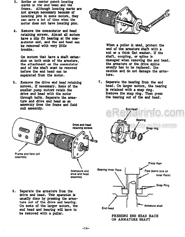 Photo 10 - Clark PT5 PT7 PTT5 PTT7 Service Manual Forklift SM577