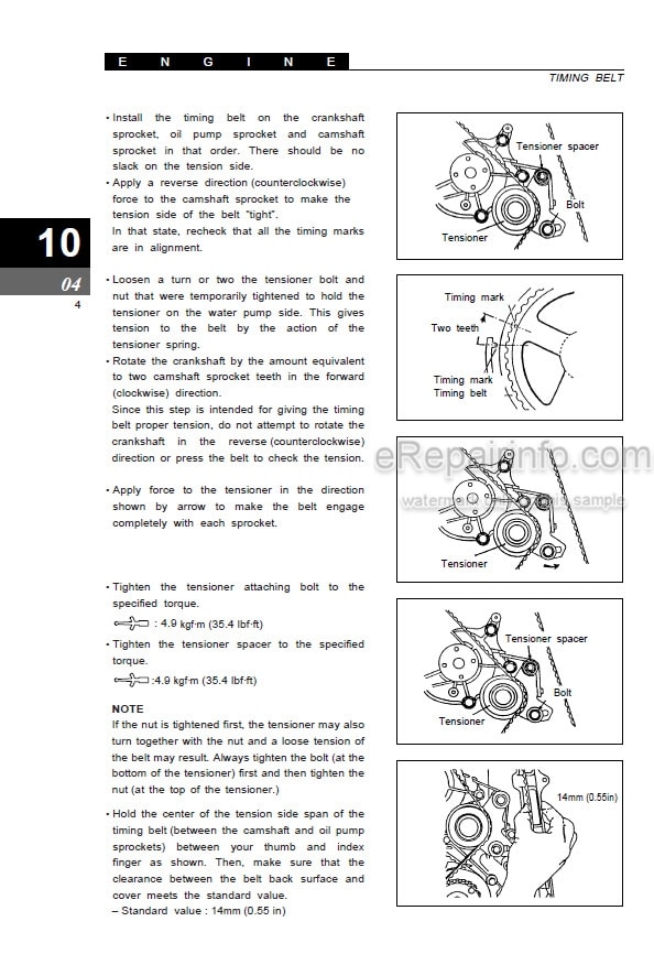 Photo 6 - Clark SF20-30D L G CMP20-30D L G Service Manual Forklift
