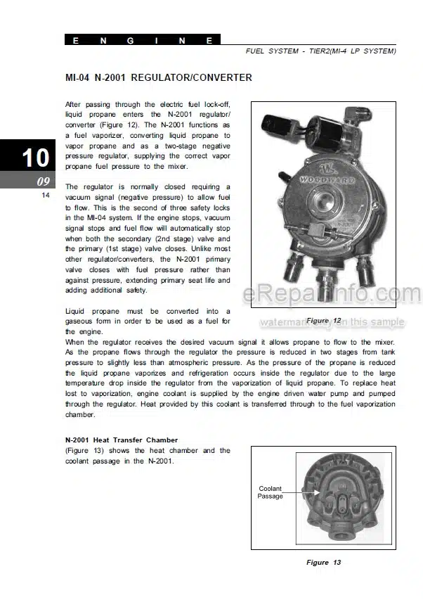 Photo 5 - Clark SF20-30D L G CMP20-30D L G Service Manual Forklift